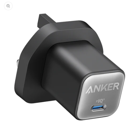 Anker 511 Charger (Nano 3, 30W) PIQ 3.0 PPS 牆插充電器