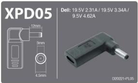 MAXPOWER XPD05 USB-C LAPTOP CONNECTOR