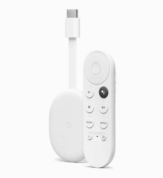 GOOGLE Chromecast (支援 Google TV)