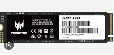 ACER PREDATOR GM7 PCIE 4.0 M.2 SSD 1TB