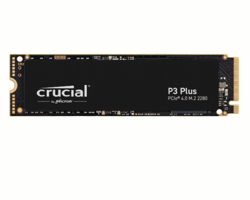 Crucial P3 Plus 500GB PCIe M.2 2280 SSD CT500P3PSSD8