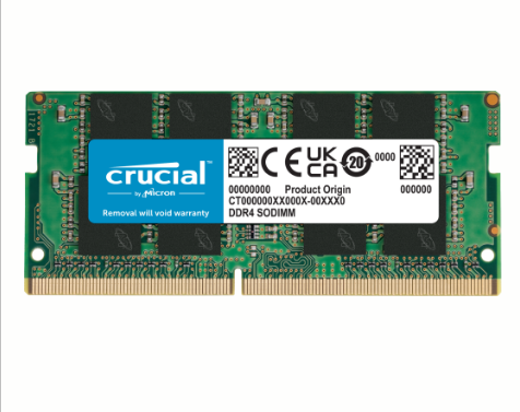 Crucial 16GB DDR4-3200 SODIMM CT16G4SFRA32A
