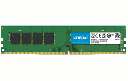Crucial 8GB DDR4-3200 UDIMM CT8G4DFRA32A